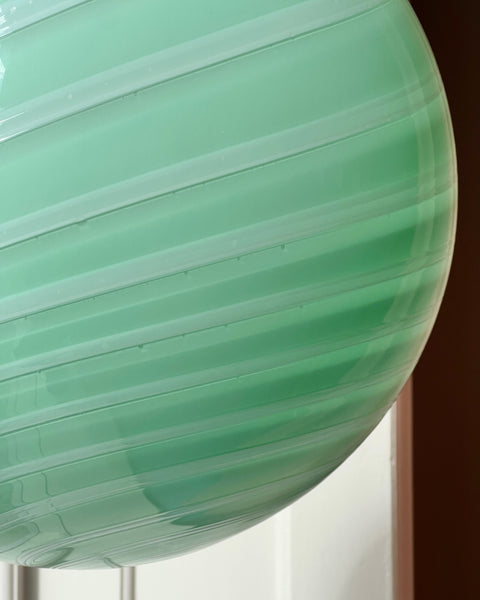 Ceiling lamp - Light green / white swirl (D40)