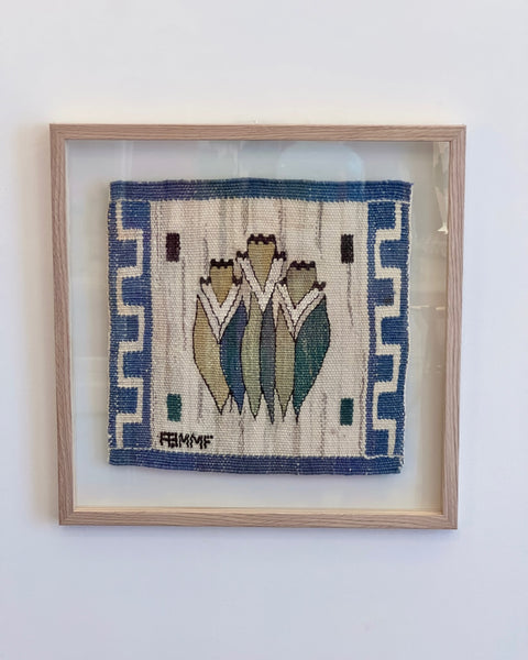 Märta Måås-Fjetterström wall tapestry "Blomlapp", AB MMF