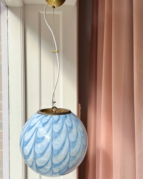 Ceiling lamp - Blue / white (D30)