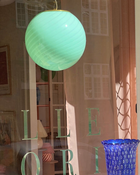 Ceiling lamp - Mint swirl (D30)
