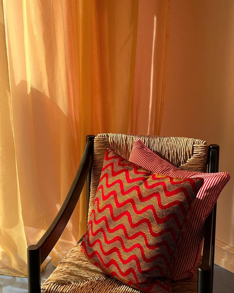 Bespoke cushion (red)