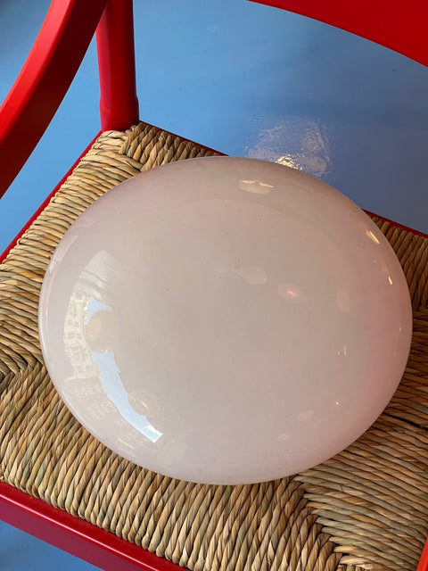 Vintage Murano light pink ceiling/wall lamp