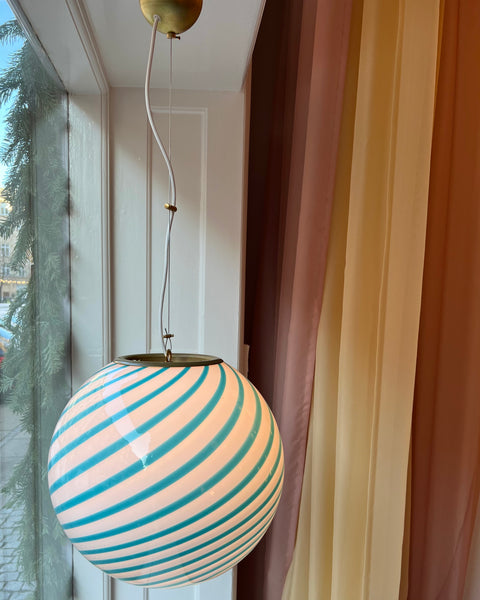 Ceiling lamp - Blue swirl (D40)