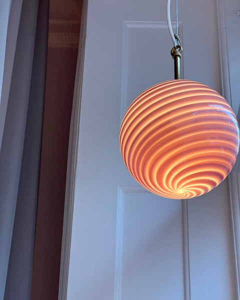 Ceiling lamp - Plum swirl (D20)