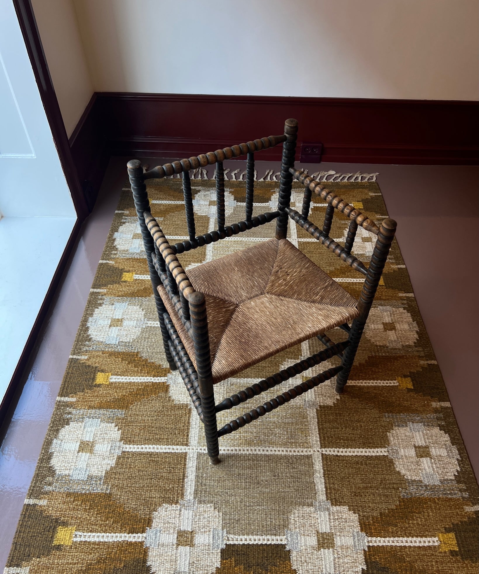 Vintage Bobbin Armchair