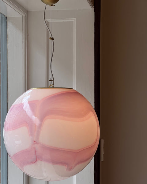 Ceiling lamp - Pink / milky (D40)