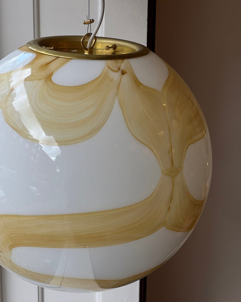 Ceiling lamp - Caramel / milky (D40)