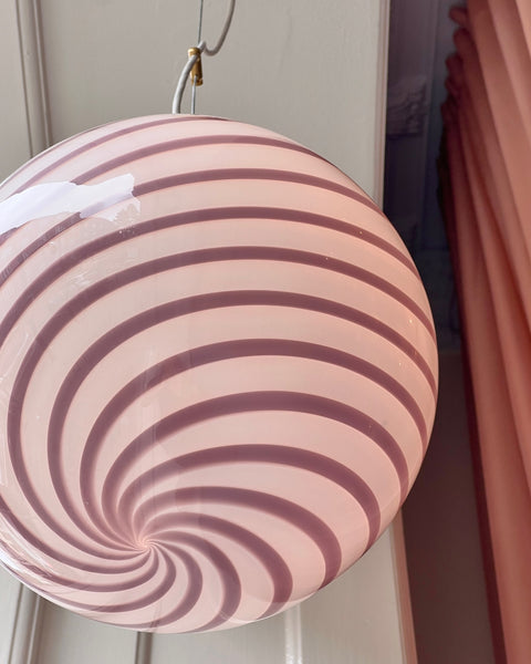 Ceiling lamp - Pink lavender swirl (D30)