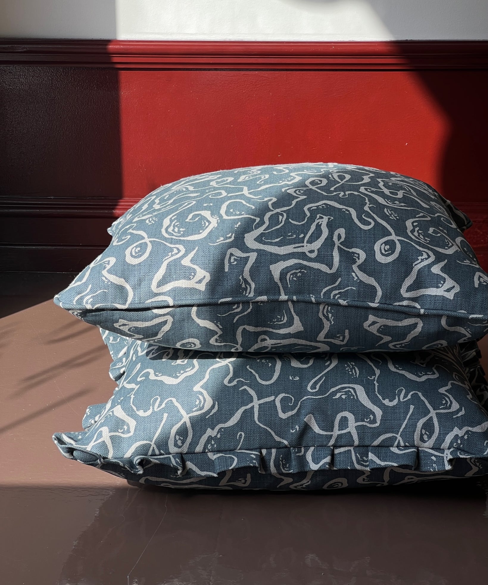 Karin’s Dress cushion - Denim