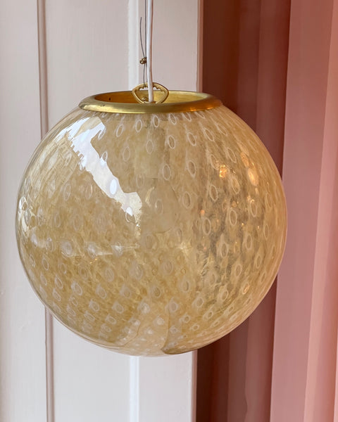 Ceiling lamp - Golden dotted (D30)