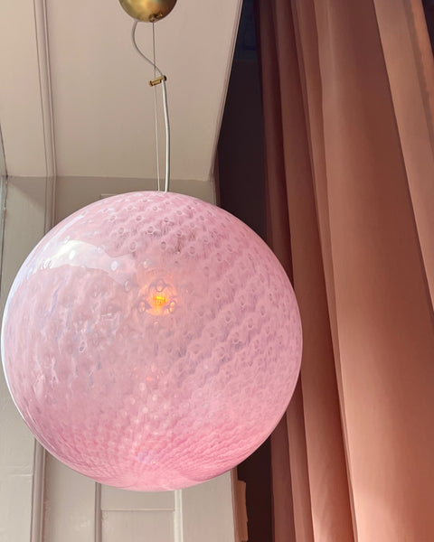 Ceiling lamp - Pink dotted (D40)