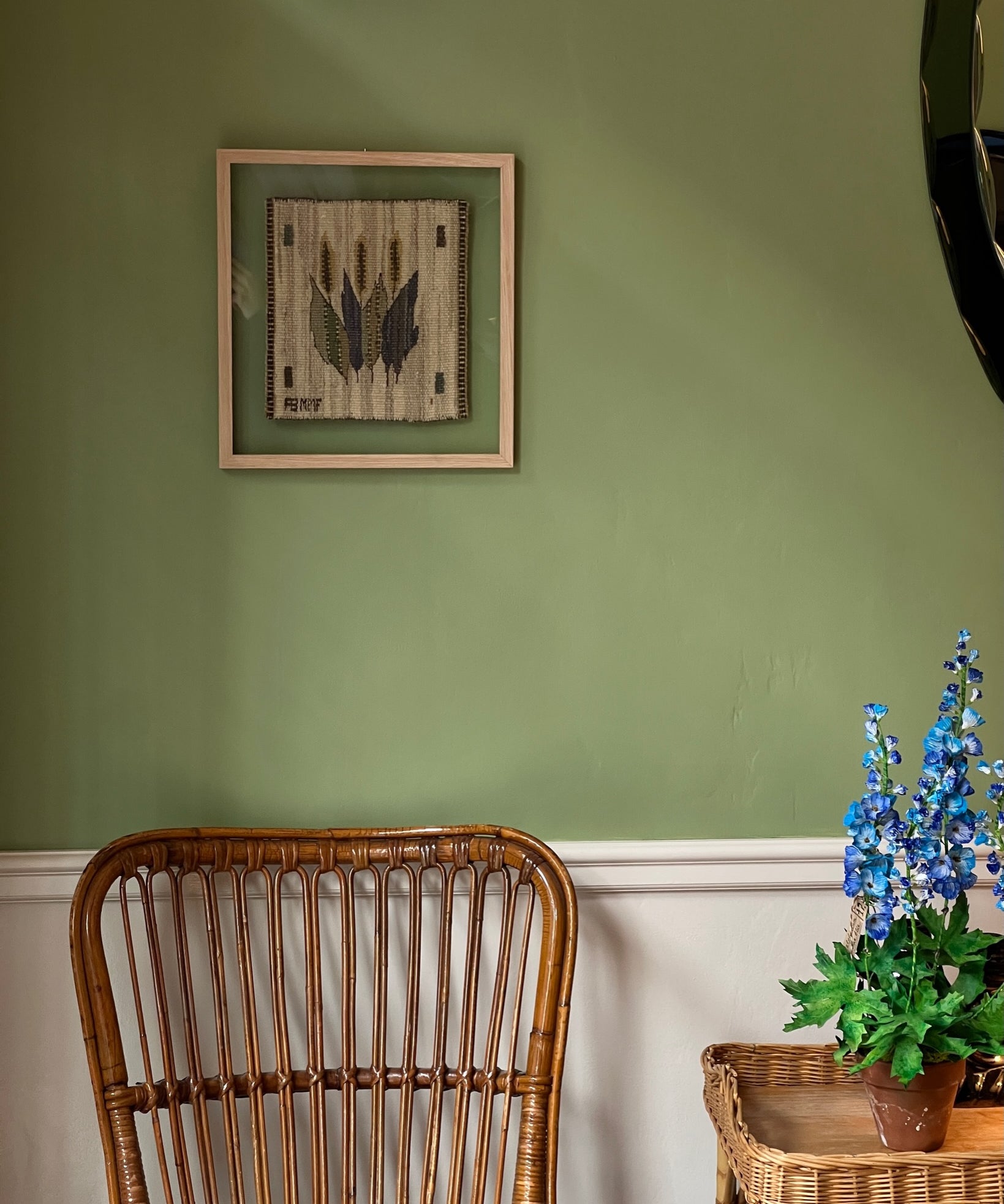Märta Måås-Fjetterström Blomlapp wall tapestry, AB MMF