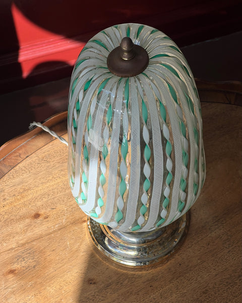 Large vintage Murano table lamp, Fratelli Toso