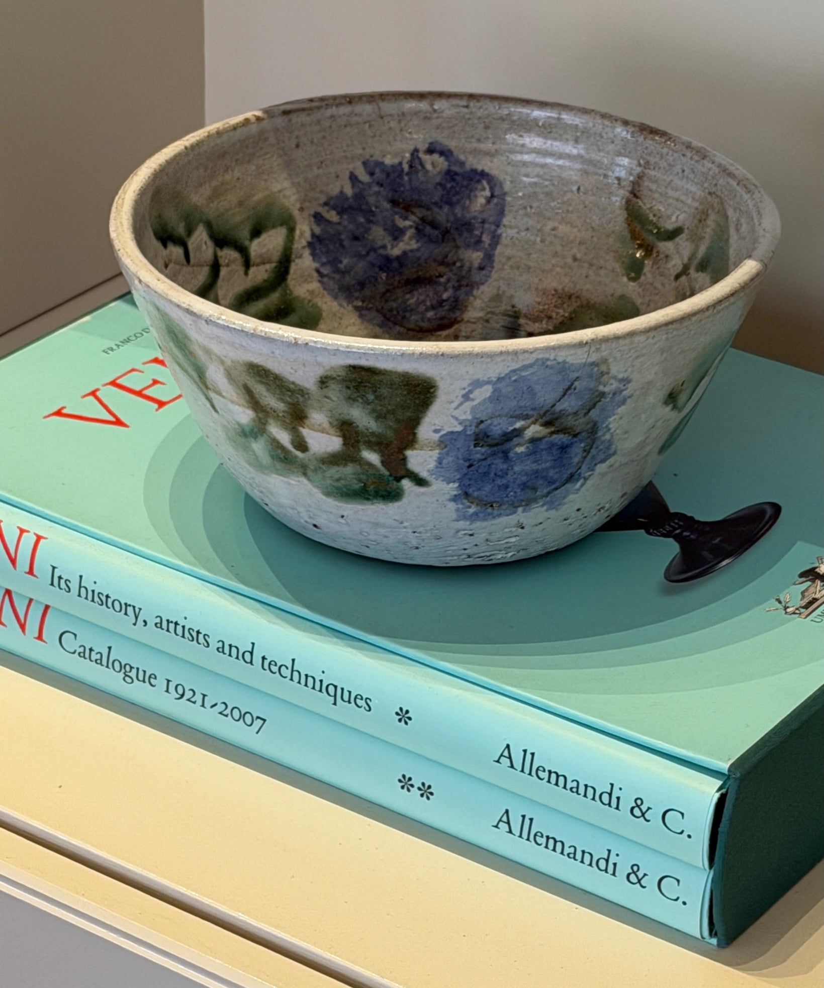 Vintage ceramic Thiry bowl