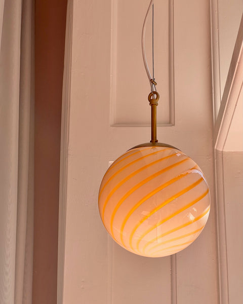 Ceiling lamp - Caramel swirl D20