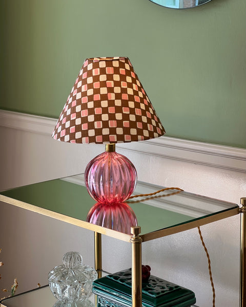 Vintage Murano table lamp (incl. lampshade)