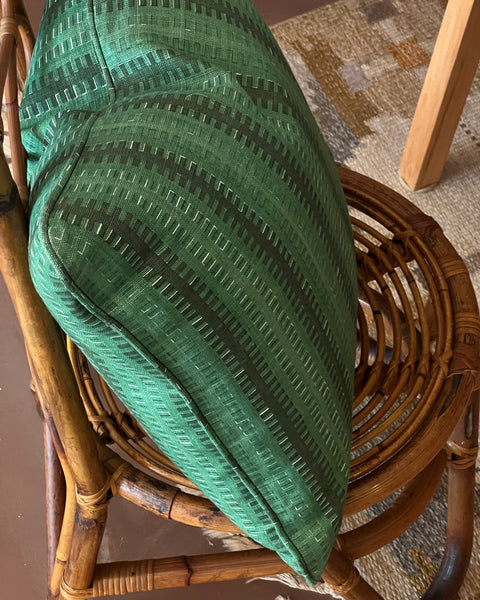 Karin's Rölakan cushion - Sundborn Green