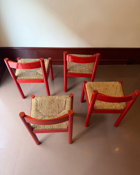 Carimate chair by Vico Magistretti (4 available)