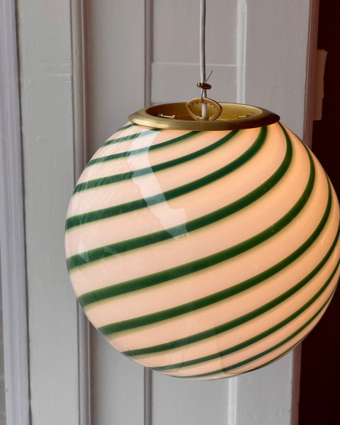 Ceiling lamp - Green swirl (D30)