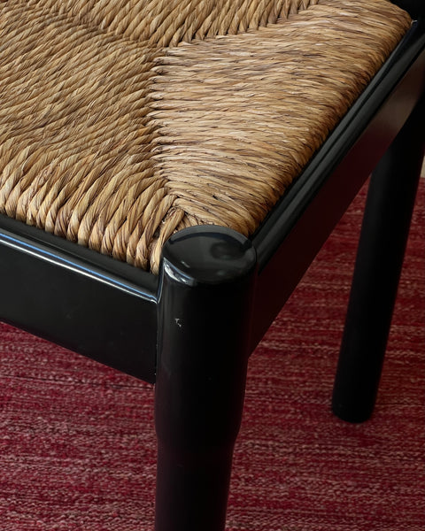 Carimate chair by Vico Magistretti (Glossy black)