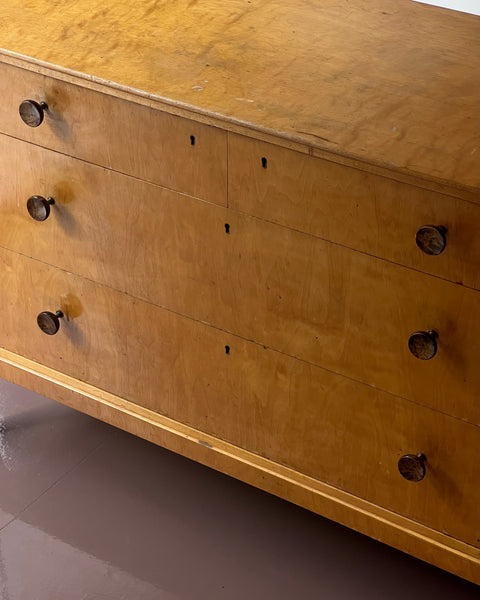 Vintage wooden chest of drawers