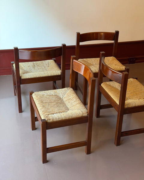 Torbecchia Chairs by Giovanni Michelucci for Poltronova (Set of 4)