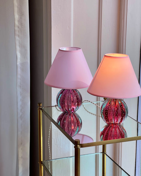 Vintage Murano table lamp (with shade) - 2 available