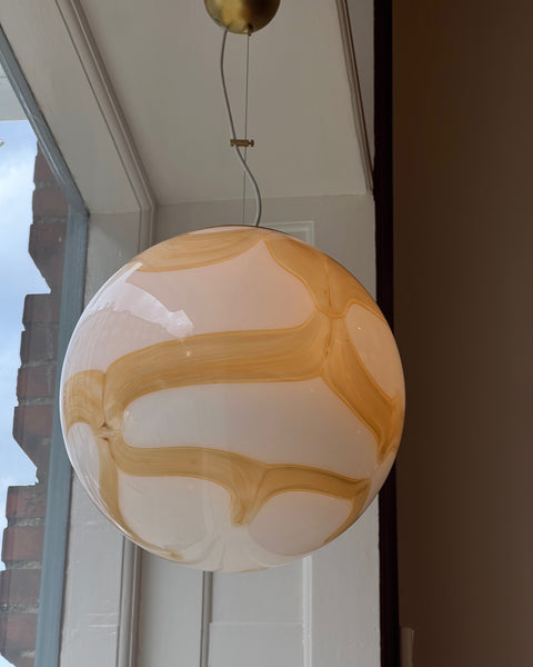 Ceiling lamp - Caramel / milky (D40)