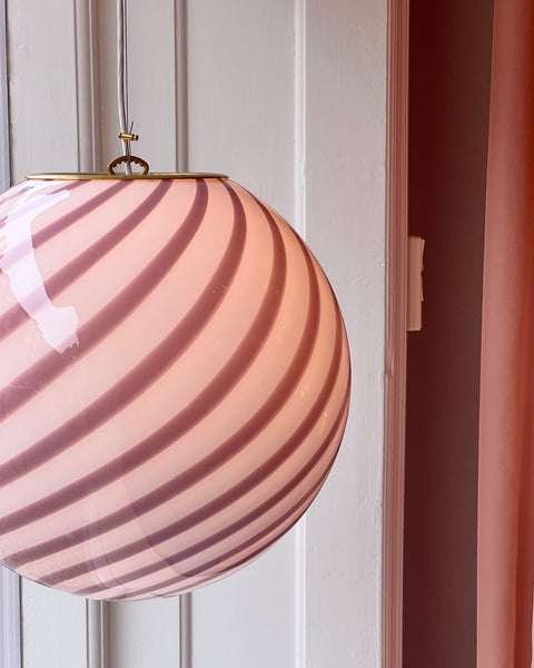 Ceiling lamp - Pink lavender swirl (D40)
