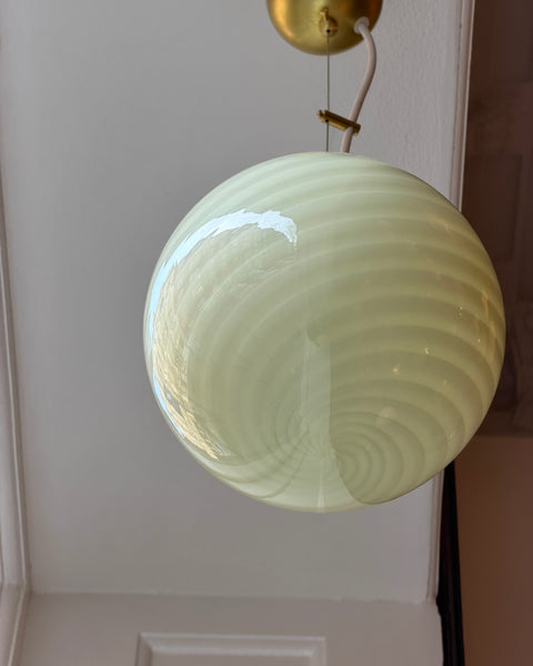 Candy ceiling lamp - Pistachio swirl (D20)