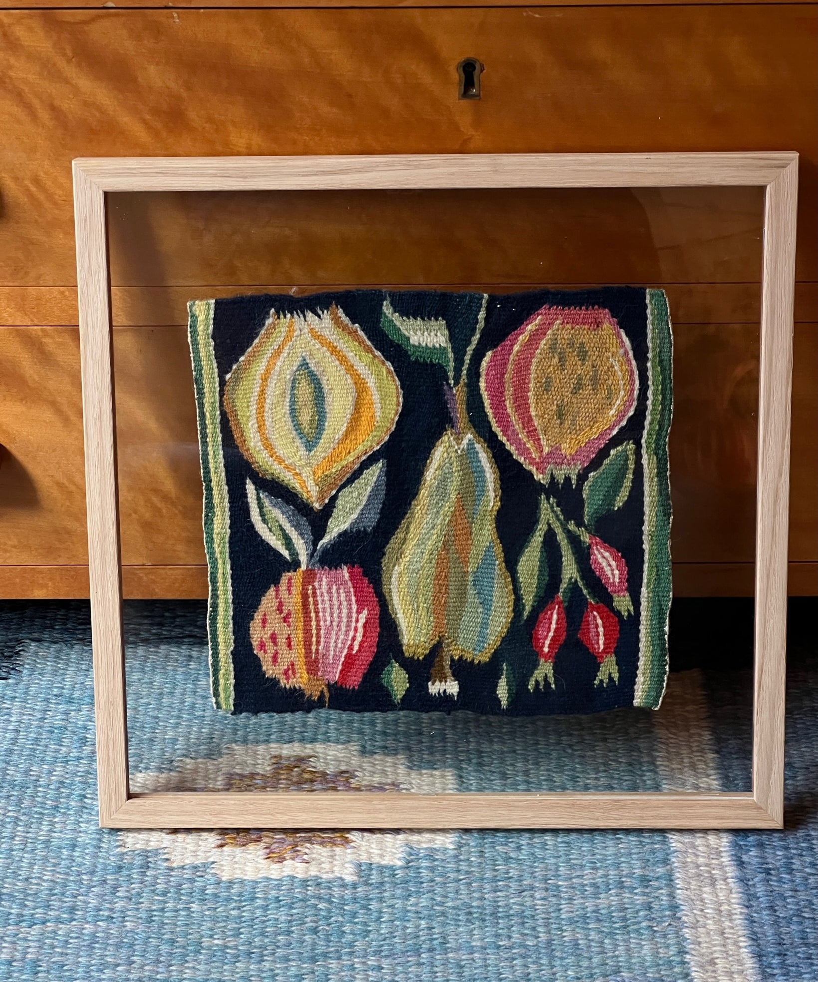 Vintage Flemish wall tapestry