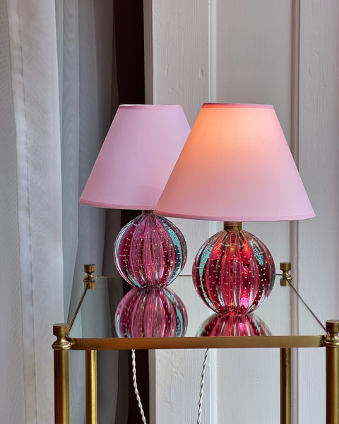 Vintage Murano table lamp (with shade) - 2 available