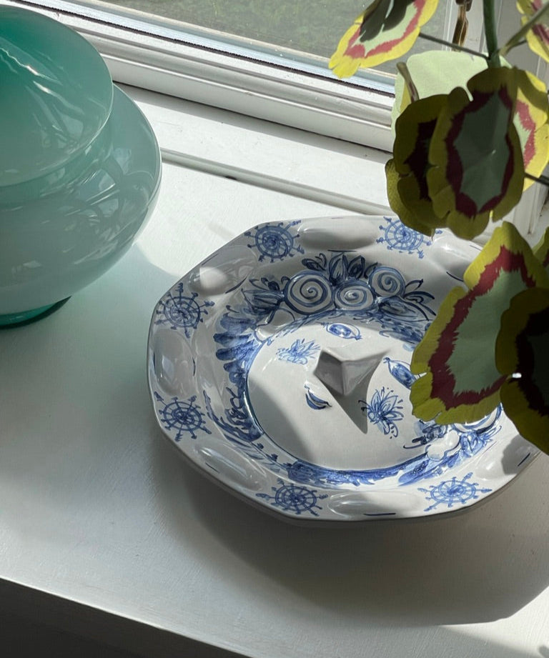 Vintage Bjørn Wiinblad ceramic wall plate