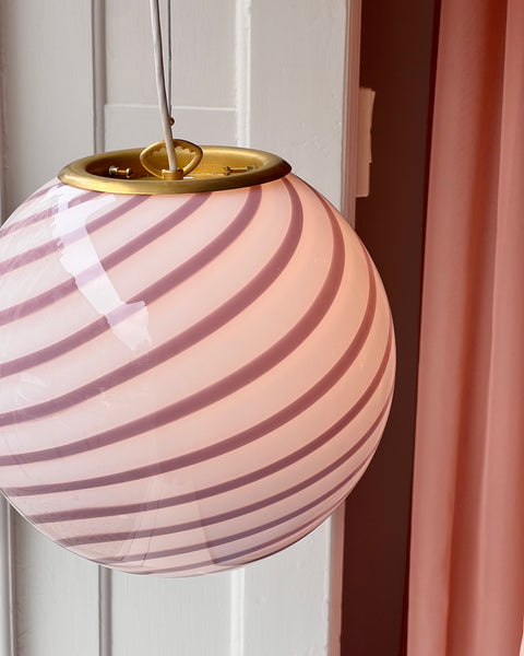 Ceiling lamp - Pink lavender swirl (D30)