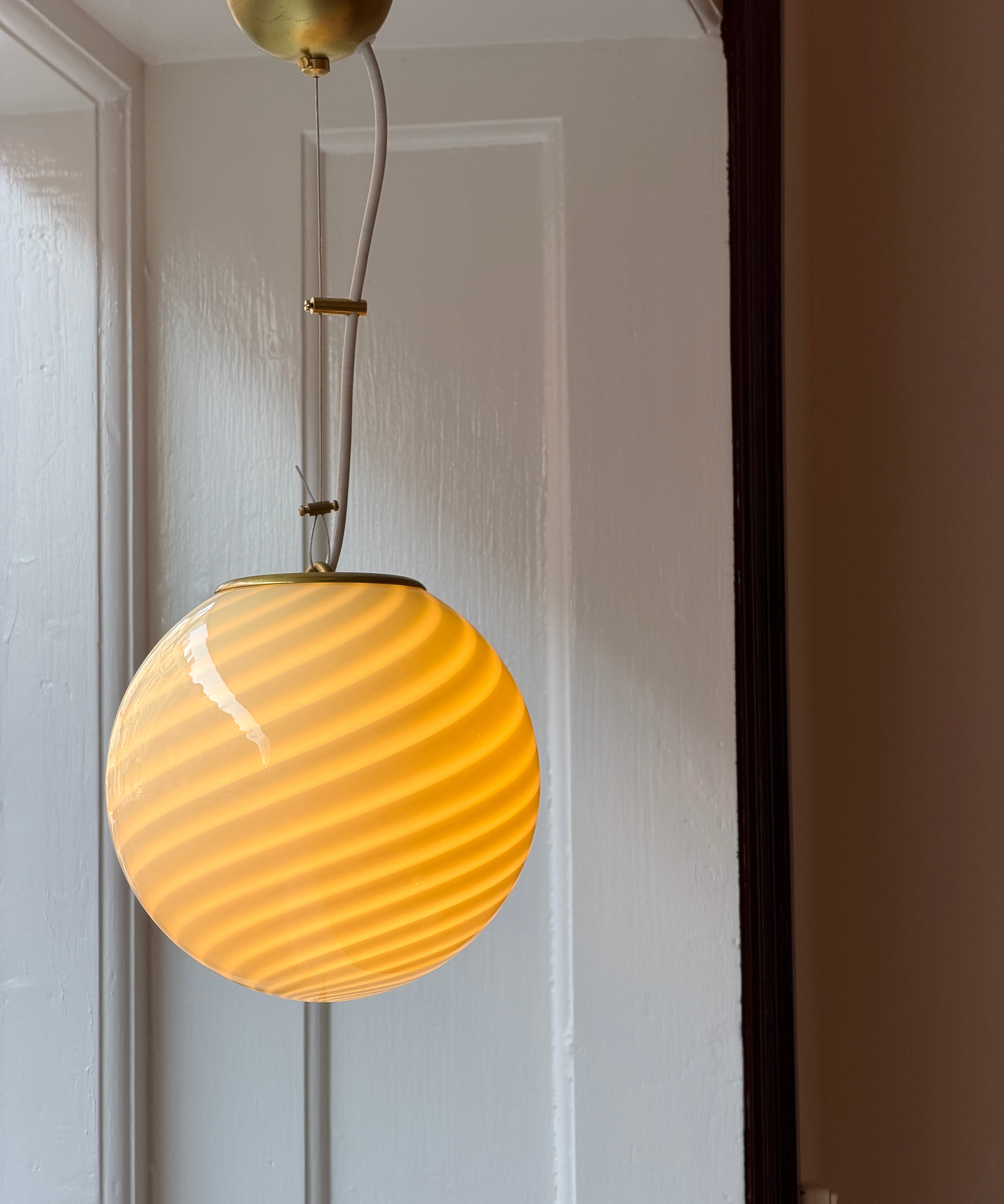 Candy ceiling lamp - Pistachio swirl (D20)