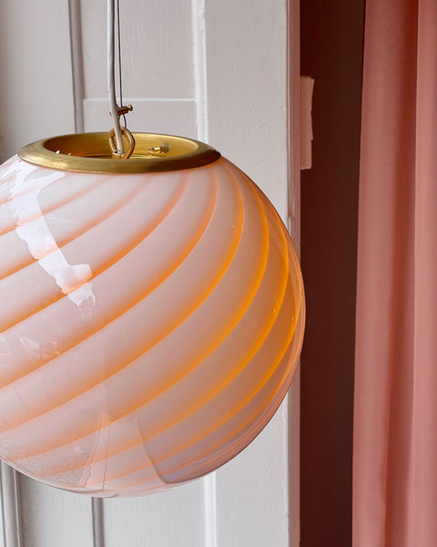 Ceiling lamp - Caramel swirl D30