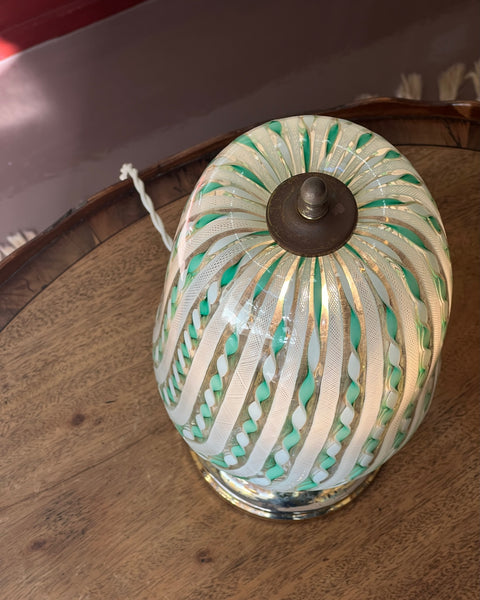 Large vintage Murano table lamp, Fratelli Toso