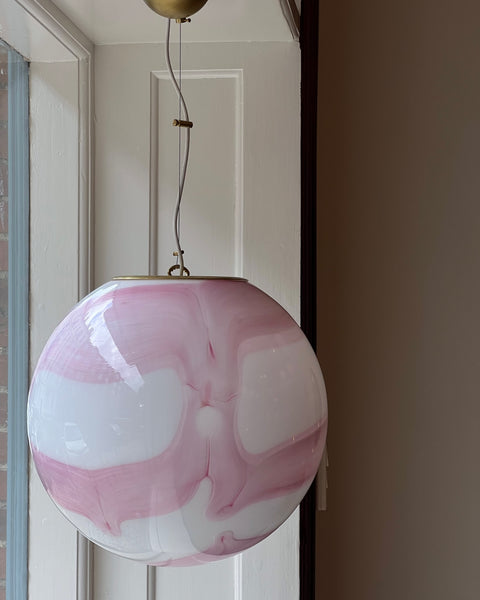 Ceiling lamp - Pink / milky (D40)