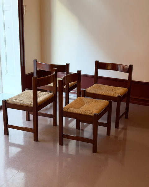 Torbecchia Chairs by Giovanni Michelucci for Poltronova (Set of 4)