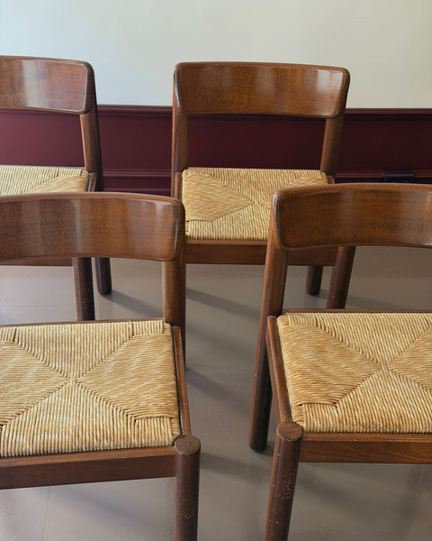 Campiglia Chairs by Vico Magistretti for Schiffini (Set of 4)