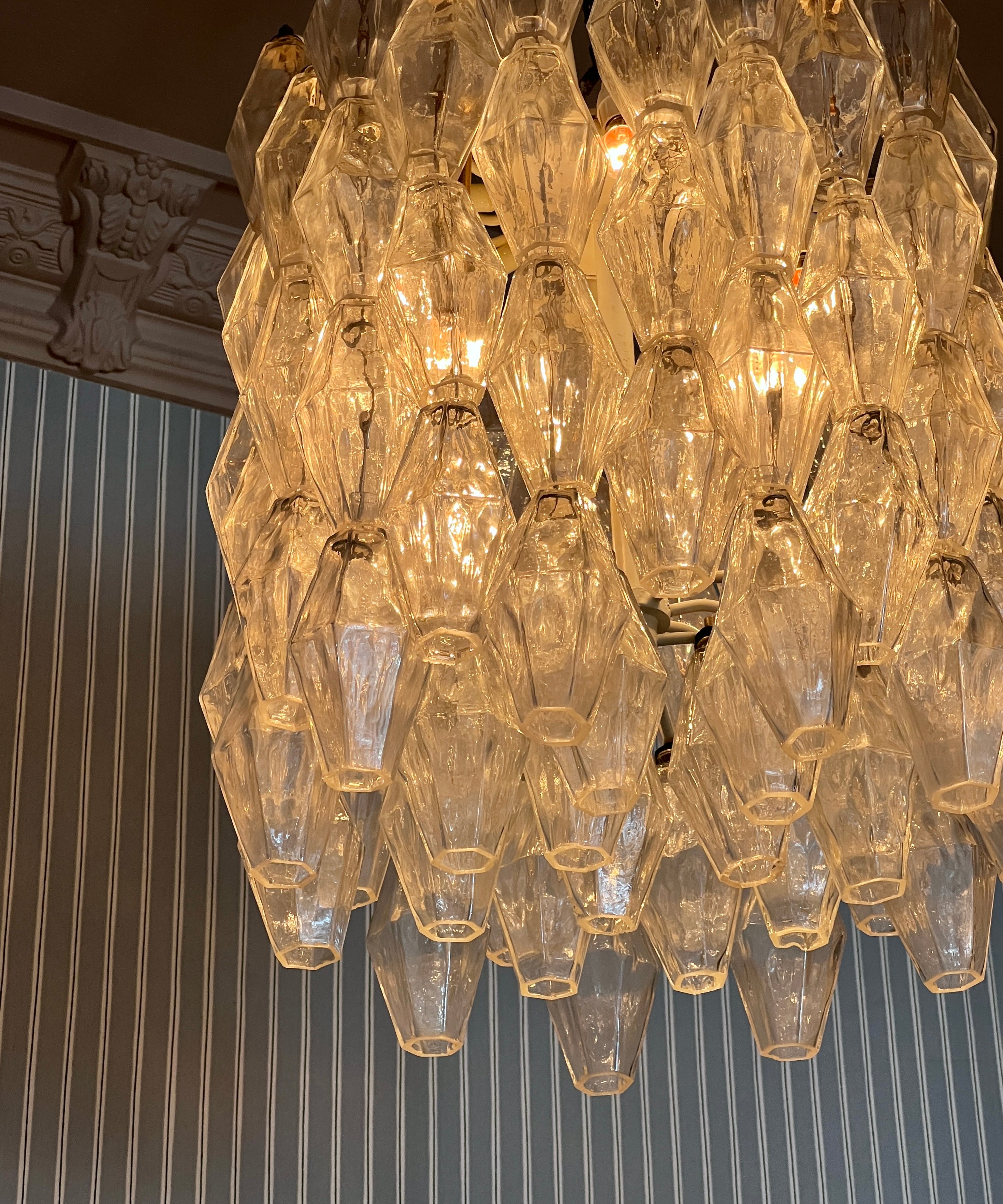 Vintage Carlo Scarpa Murano chandelier
