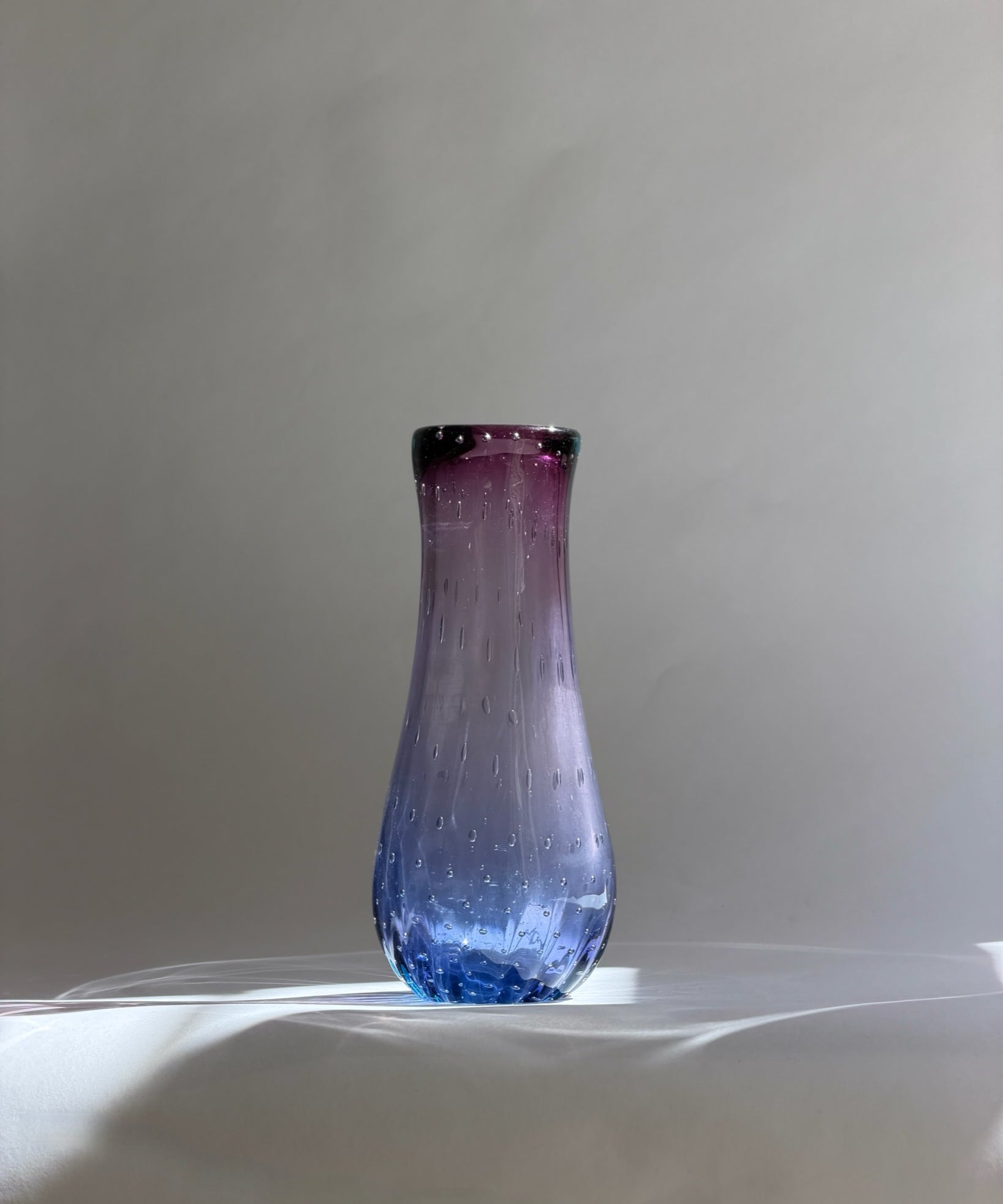 Vintage purple/blue Murano vase