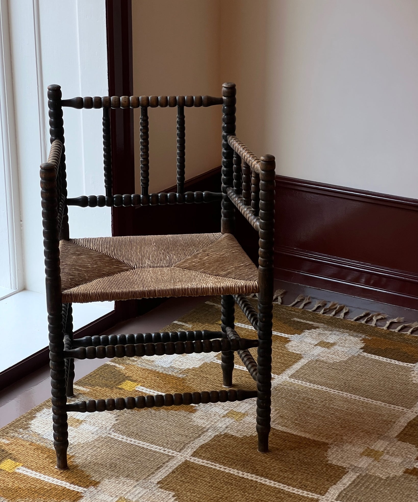 Vintage Bobbin Armchair