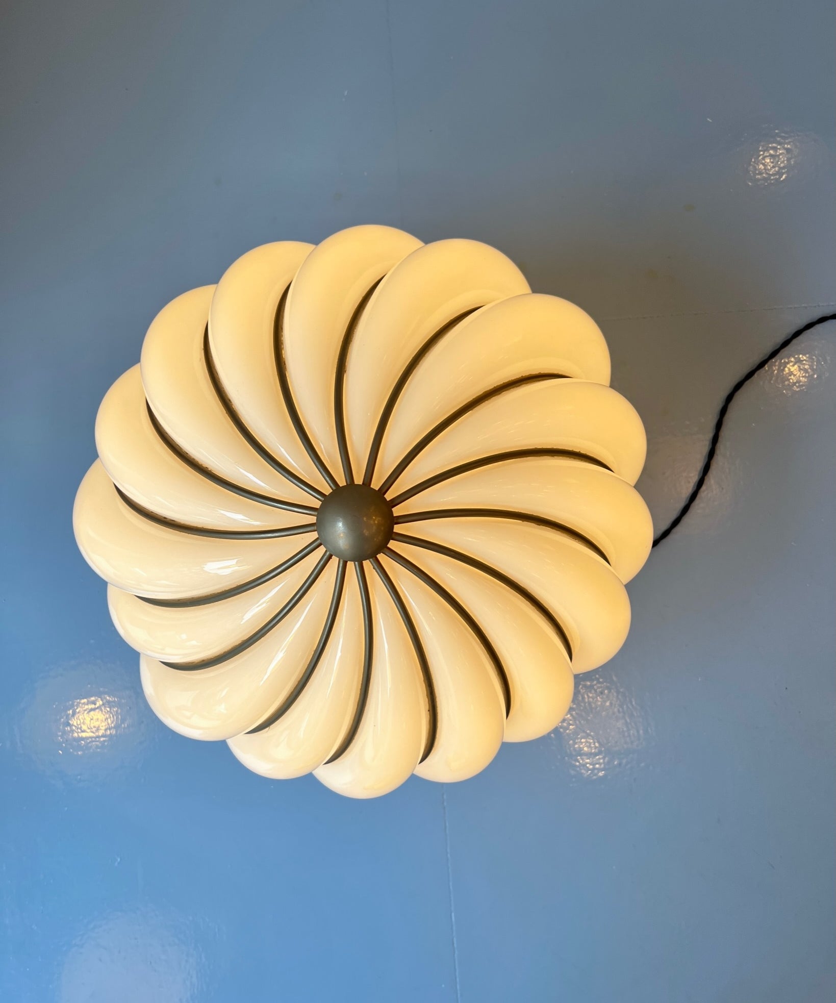 Large vintage Murano table lamp by Adolf Loos for VeArt