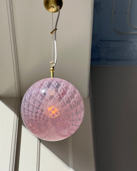 Ceiling lamp - Pink dotted (D20)