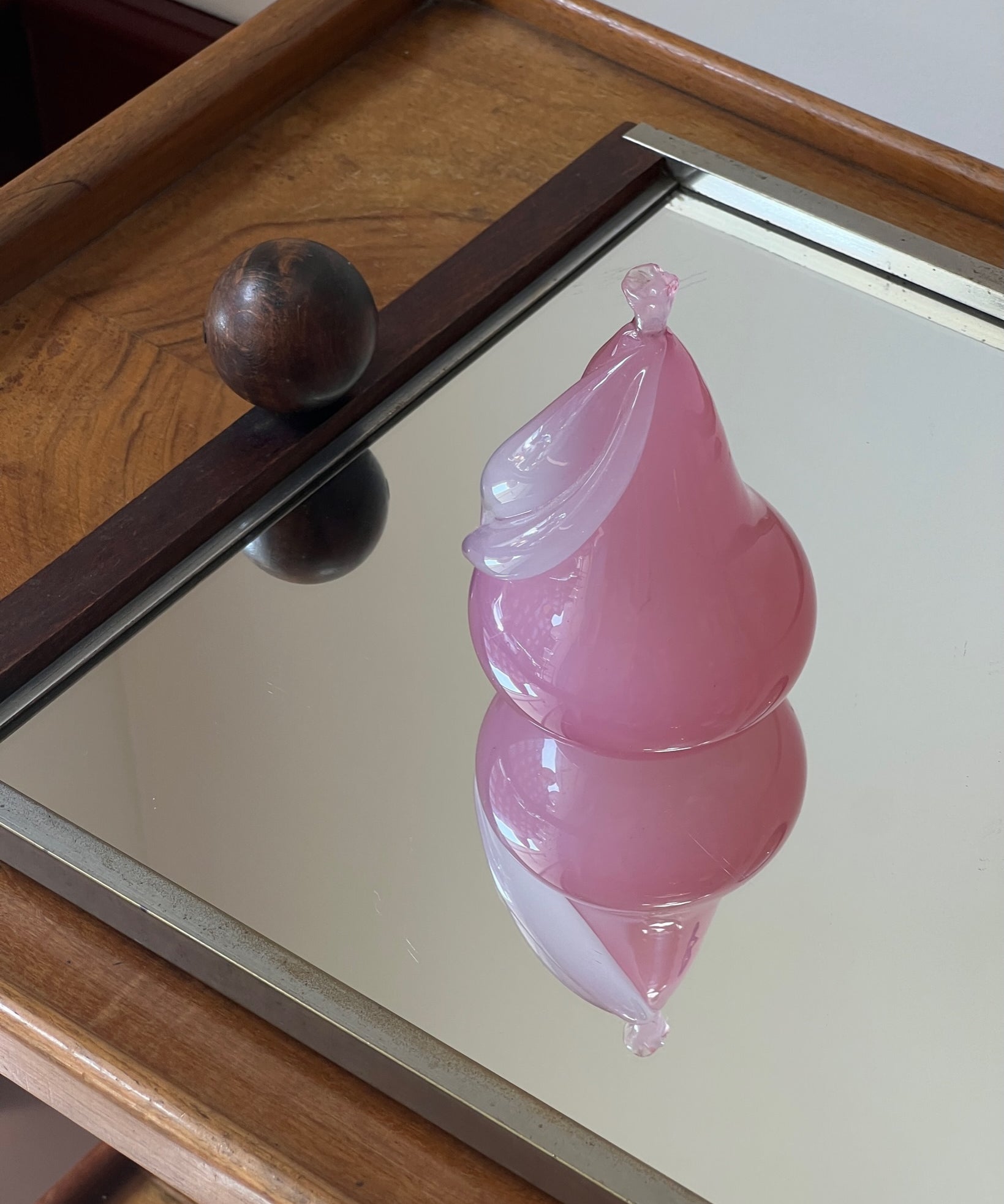 Vintage Murano Pear Paperweight