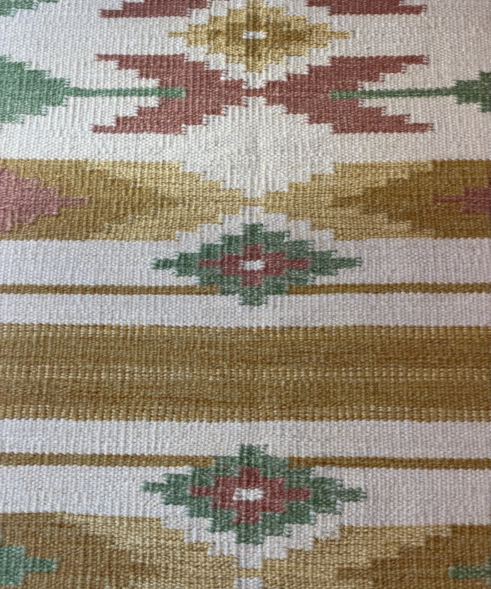 Vintage flat weave rug, Sweden