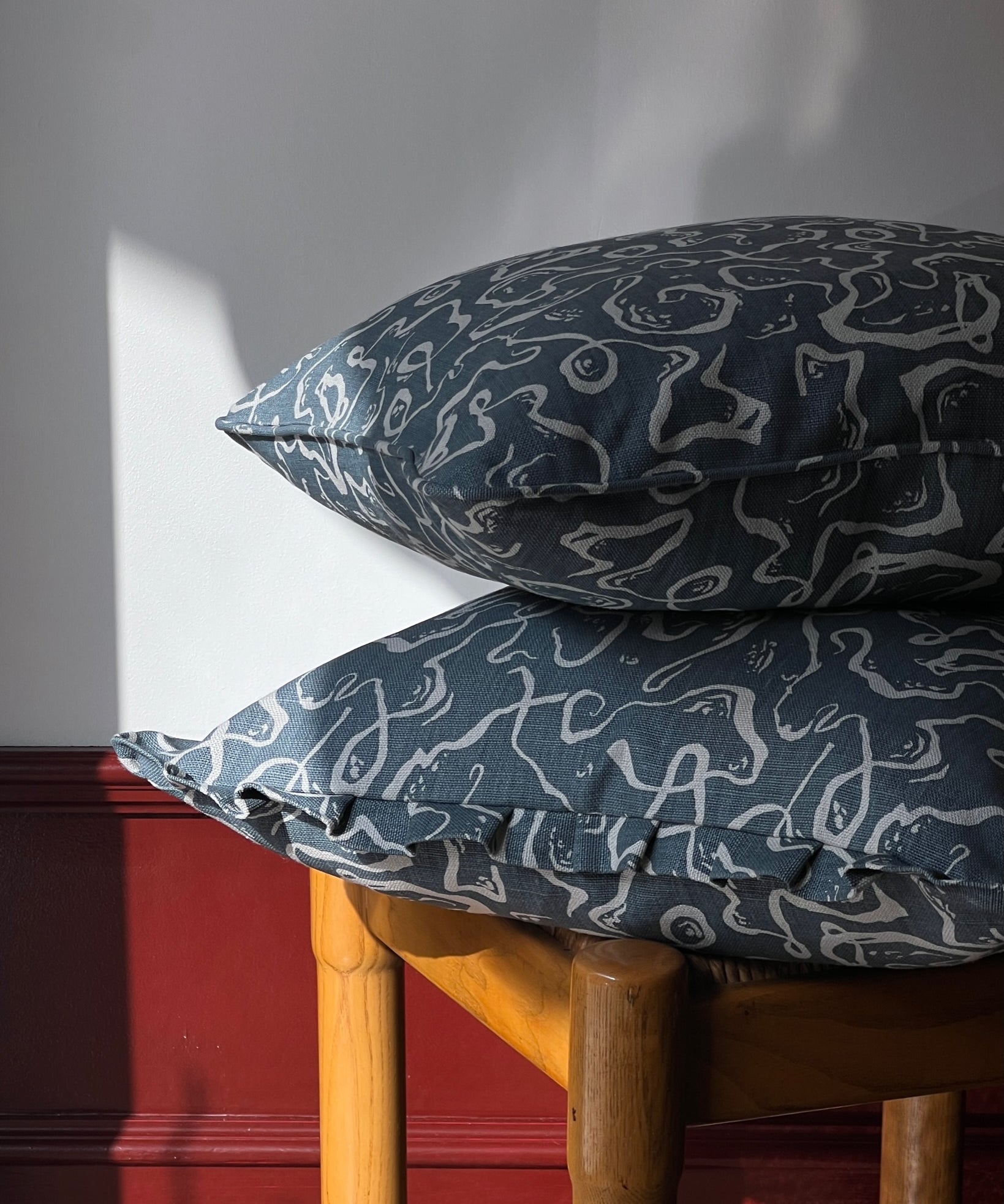 Karin’s Dress cushion - Denim