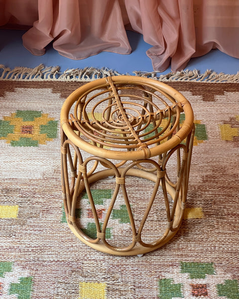 Rattan stool (without cushion) - BACK IN STOCK