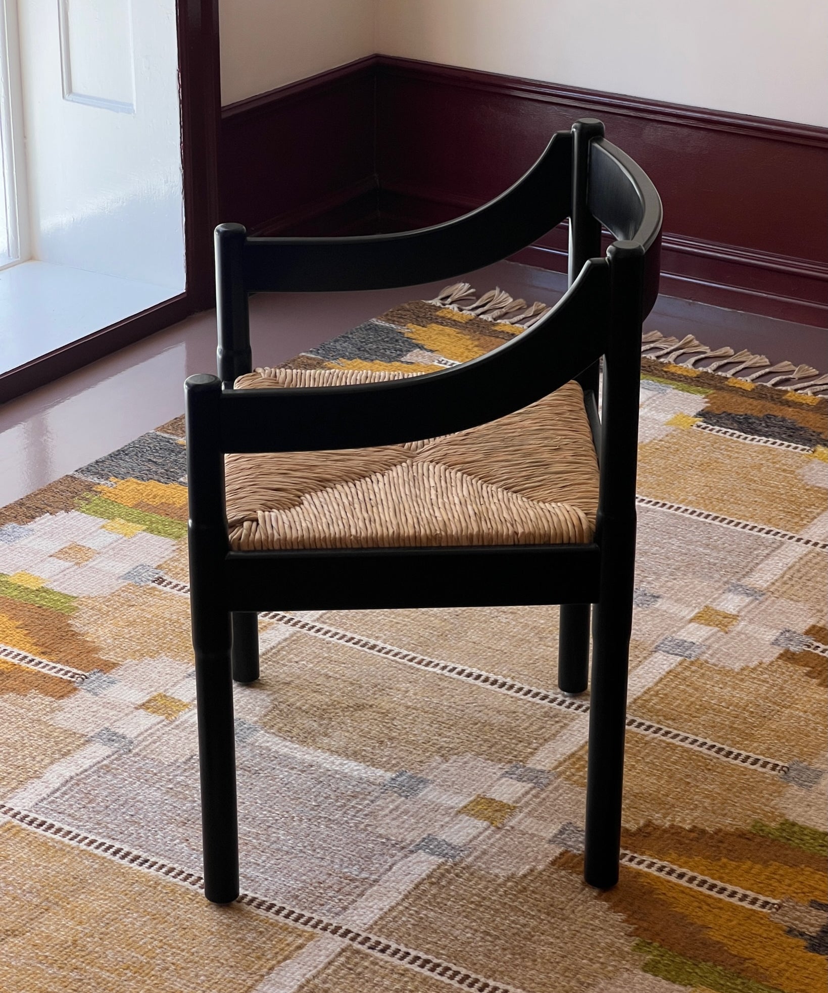 Carimate chair by Vico Magistretti - Black